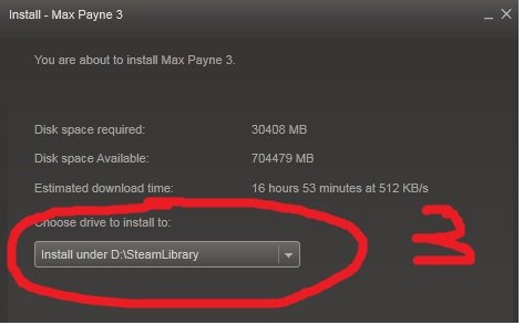 Steam install